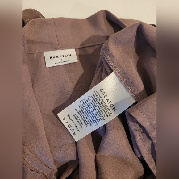 Aritzia Babaton Ambrose Bodysuit Shadow Mauve Size Small - Picture 10 of 12